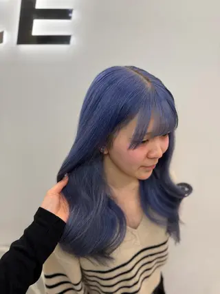 カラー 透ける透明感カラー 🤍anju🎀のヘアスタイル