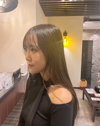 ロング カラー gimmick自由が丘所属・自由が丘/駅近/艶髪 /骨格補正/土屋優希のヘアスタイル