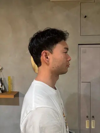 ショート メンズ 大人メンズショート/ ナチュラルヘア/福田のヘアスタイル