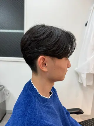 パーマ メンズ 韓国スタイル特化 ニュアンスパーマ下田のヘアスタイル