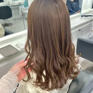 セミロング カラー ParveMix￤ 大賀さつき🍨🤍のヘアスタイル