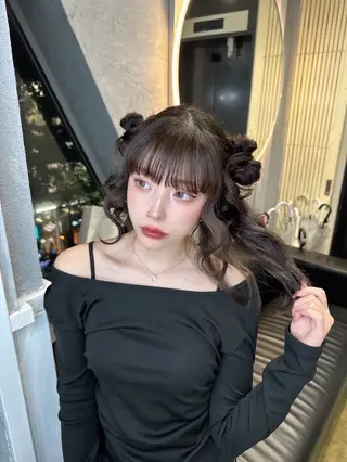 ヘアアレンジ Gisel rinaのヘアスタイル