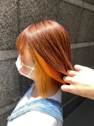 ショート カラー 美髪改善・ブリーチ tadasuke⭐️のヘアスタイル