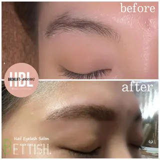 アイブロウ BETTISH. MAIのマツエク・マツパデザイン