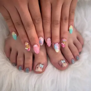 セミロング mao .のネイルデザイン