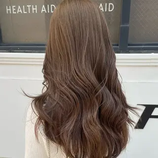 ロング カラー Parve Mix 森 美遥🇰🇷🩶のヘアスタイル
