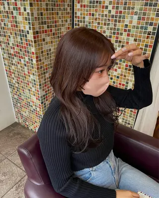 ロング カラー 🍒桜井 優華🍒のヘアスタイル