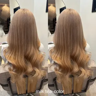 ロング lovis🧸ゆうあ 🧸/透明感カラーのヘアスタイル