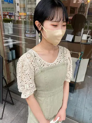 ショート イチカワ ミオ/ minim hairのヘアスタイル