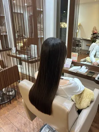 ロング 天野 妃菜のヘアスタイル