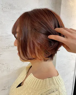 ショート カラー 女性に人気♪ はやしほのかのヘアスタイル