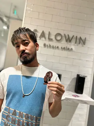 パーマ メンズ SALOWIN大宮東口店所属・骨格補正カット✂︎ 🌟菅野陽介🌟のヘアスタイル