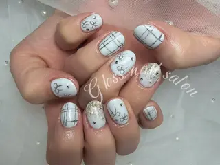 ネイル Gloss nail 💅yuna✨のネイルデザイン