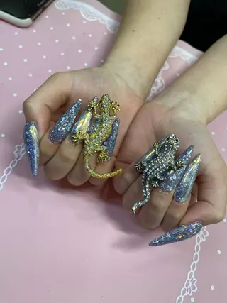 ロング ネイル 《LB》ラブリエ Nail&eyeのマツエク・マツパデザイン