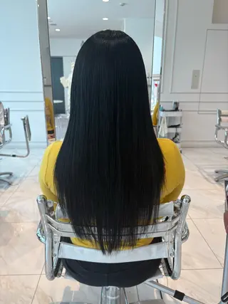 ロング ✂️小顔カット✂️ 山本有紀のヘアスタイル