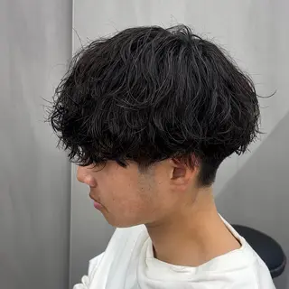 メンズ 🎖️似合わせメンズ パーマ🎖️カネキのヘアスタイル