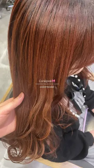 ミディアム カラー サクマ マナミ🎀のヘアスタイル