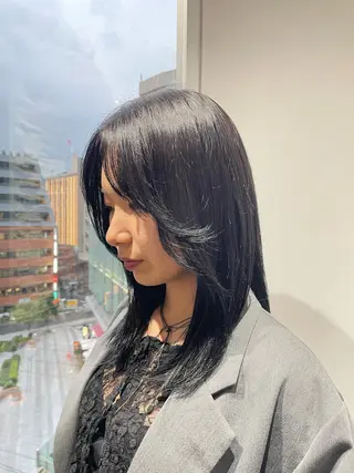 ミディアム 𝐚𝐨𝐢/ボブ /ショート/メンズのヘアスタイル