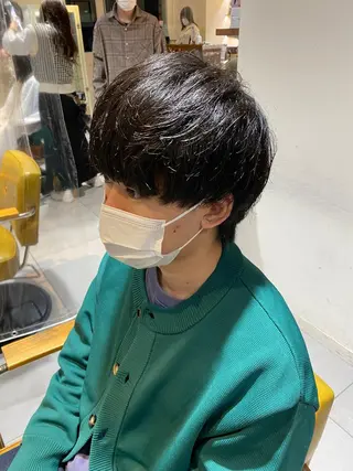 メンズ 関口 桃花🌷 暖色カラーのヘアスタイル