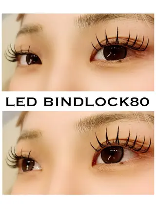 マツエク・マツパ シュガーレイ所属・バインドロック🦋 アンドヘルシーのマツエク・マツパデザイン