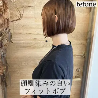 ショート カラー テトネ タカシのヘアスタイル