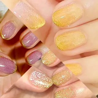 ネイル goldgleams ちなのネイルデザイン