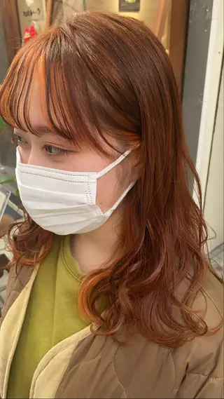 セミロング nico🏁 rihoのヘアスタイル