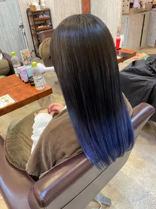 ロング カラー 成田 海斗のヘアスタイル