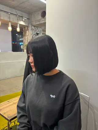 ショート 桂 奈穂のヘアスタイル