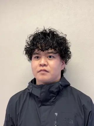 ミディアム TIDEHAIR JUNYAのヘアスタイル