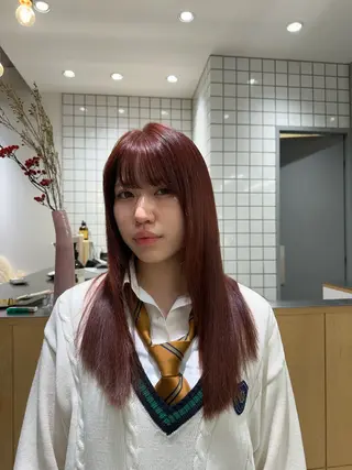 ロング 🍇透明感カラー/ カットひかる🍒のヘアスタイル