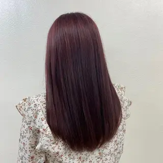 ロング カラー 💗韓国暖色ヘア NO.1💗🪽のヘアスタイル