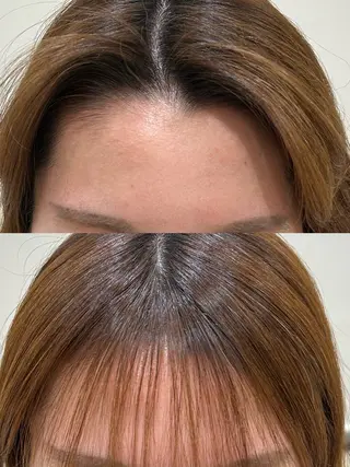 パーマ Sae/透明感カラー /クロスパーマのヘアスタイル