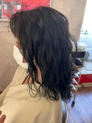 セミロング カラー 🌻井上 マリー🌻のヘアスタイル