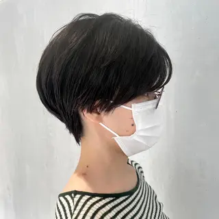 ショート カラー DX SHARE SALON所属・matka白髪ぼかし 大人ヘア/KEIKOのヘアスタイル