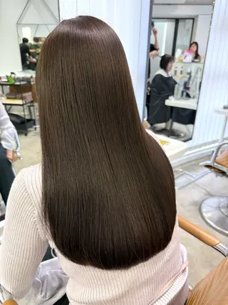 セミロング 似合わせ♡レイヤー/ 暖色艶カラー/moeのヘアスタイル