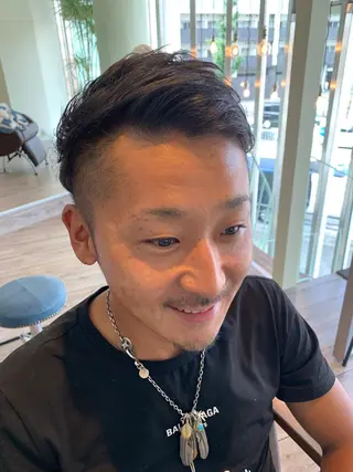 ショート メンズ 鶴見 和美のヘアスタイル