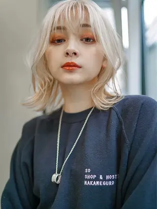 ミディアム カラー 鈴木 海都のヘアスタイル