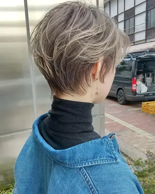 ショート 照井 宗明のヘアスタイル