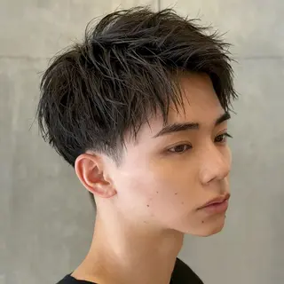 パーマ メンズ 渋谷メンズ特化 佐橋世奈のヘアスタイル