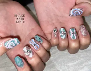 ネイルスタジオ シェイクユアハンズのネイルデザイン