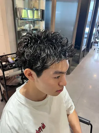 ショート パーマ メンズ 【メンズ特化】 メンズパーマ/雄斗のヘアスタイル