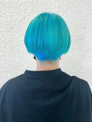 ショート カラー ヘアアレンジ 🍒KIKUCHI KANAE🍒のヘアスタイル