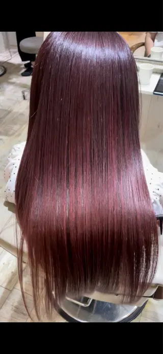 ロング 《酸性》矯正特化 SHIN亀井 真のヘアスタイル