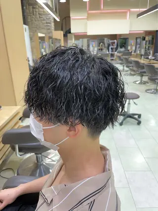 パーマ メンズ メンズカット松戸/韓 国/メンズパーマ航太のヘアスタイル