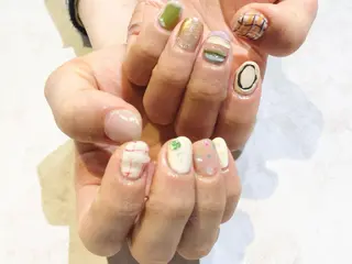 ネイル 舞田 苑香のネイルデザイン