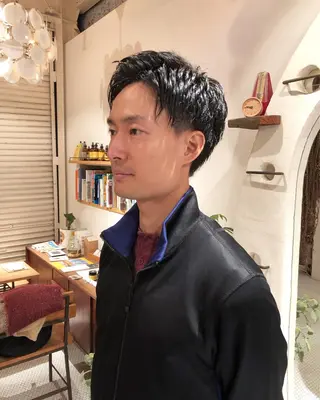 メンズ すみとも るなのヘアスタイル