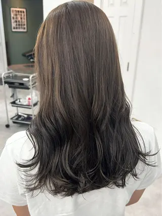 ロング カラー レイヤーボブ/ 艶カラー/サナ🌼のヘアスタイル