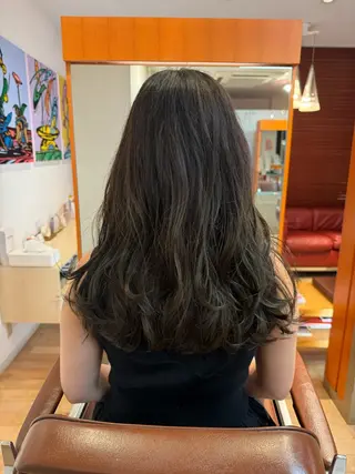 セミロング カラー Rucy's  鶴見店所属・松並 直のヘアスタイル