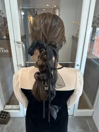 ロング 宮﨑 あかねのヘアスタイル